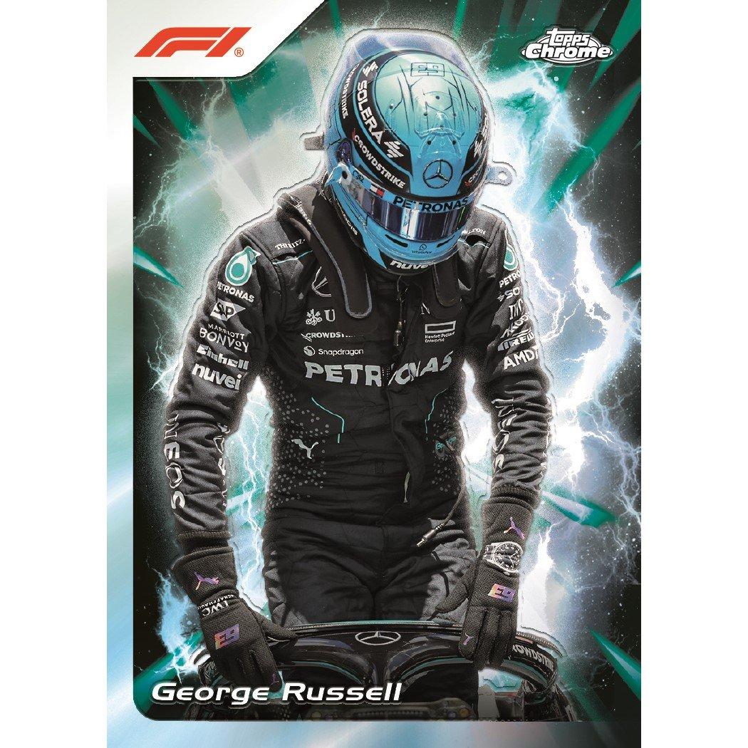 Topps F1 Chrome Trading Cards