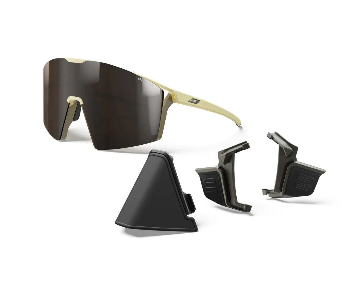 Julbo Edge Cover Light Brown/dark Brown Spectron 4 Silver Flash
