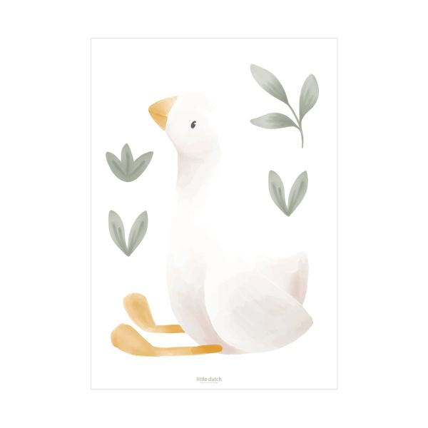 Little Dutch Muurstickers - Little Goose - 3 vellen