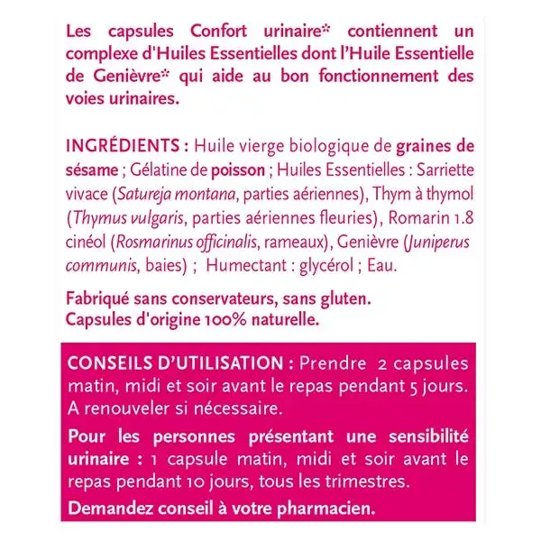 Phytosun Arôms Conforto Urinário 30 cápsulas