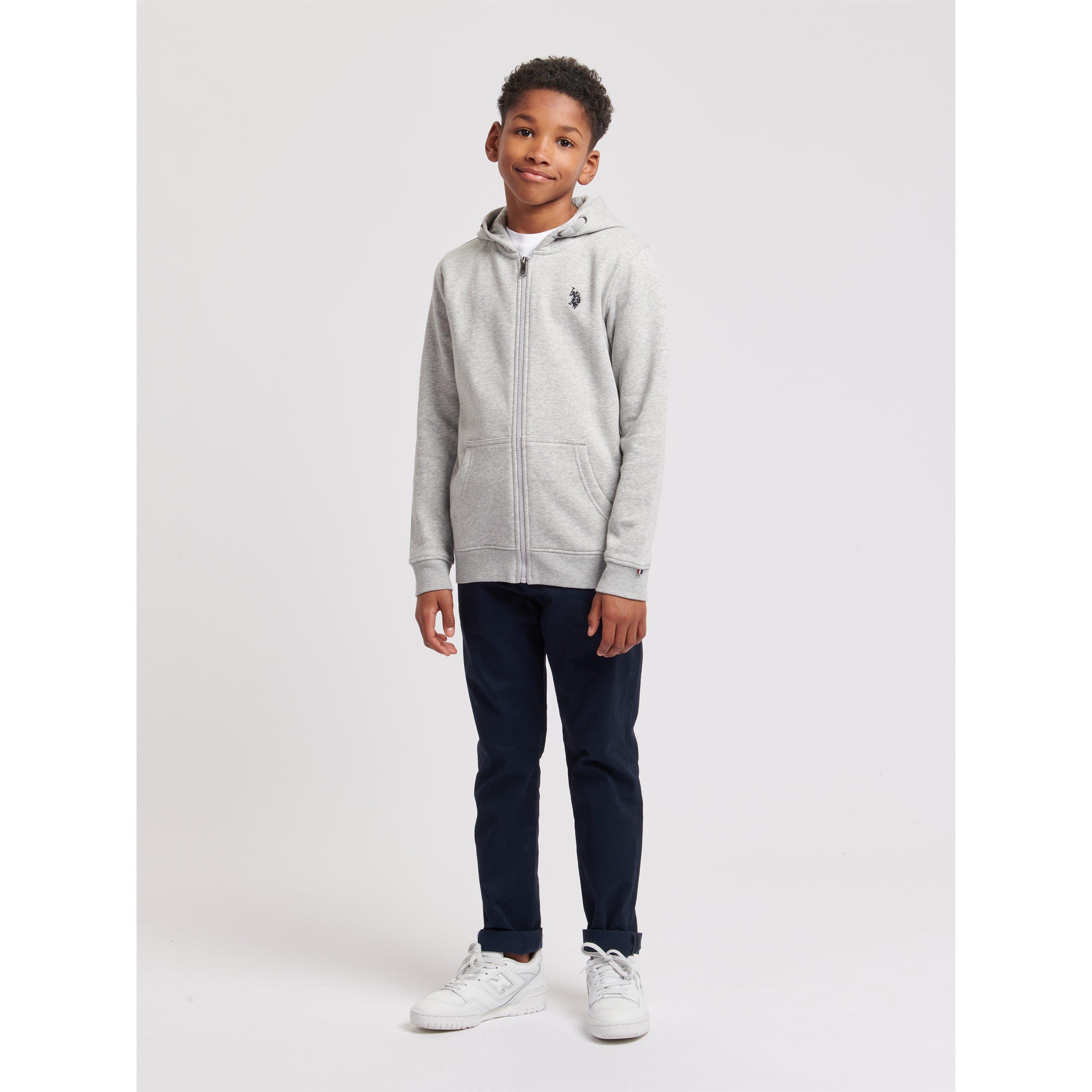US Polo Assn USPA Zip Hoodie Juniors