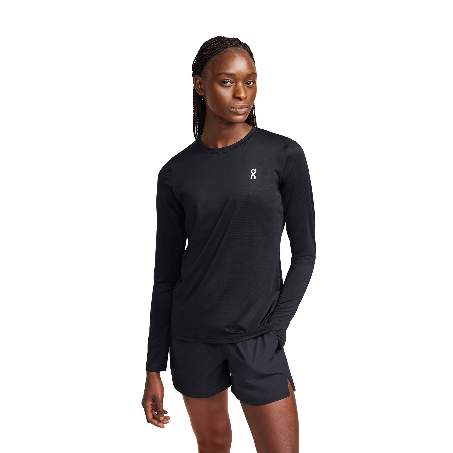 On| Damen Laufshirt CORE LONG-T W