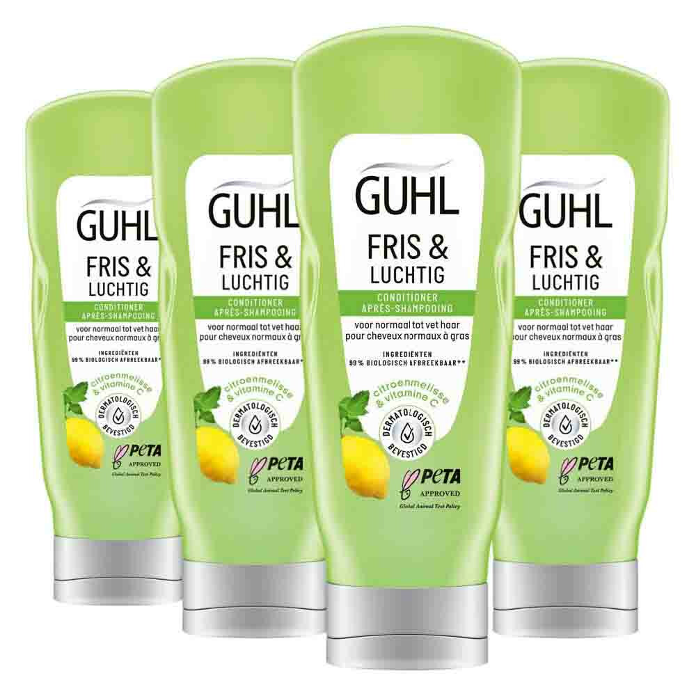 4x Guhl Conditioner Fris & Luchtig200 ml