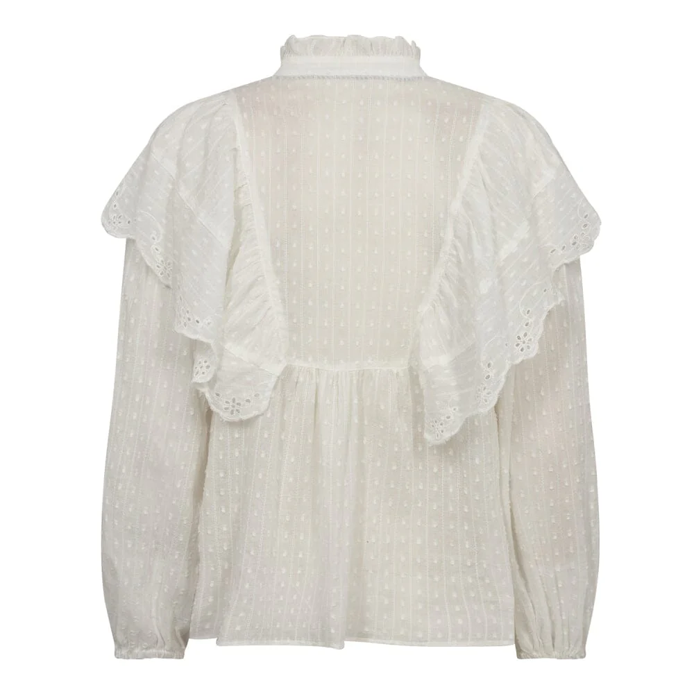 Co´Couture Mimicc Frill Blouse 35564