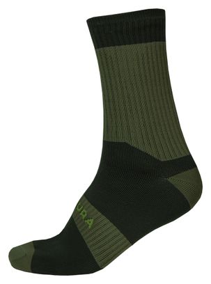 Paire de Chaussettes Endura Hummvee II Vert/Noir