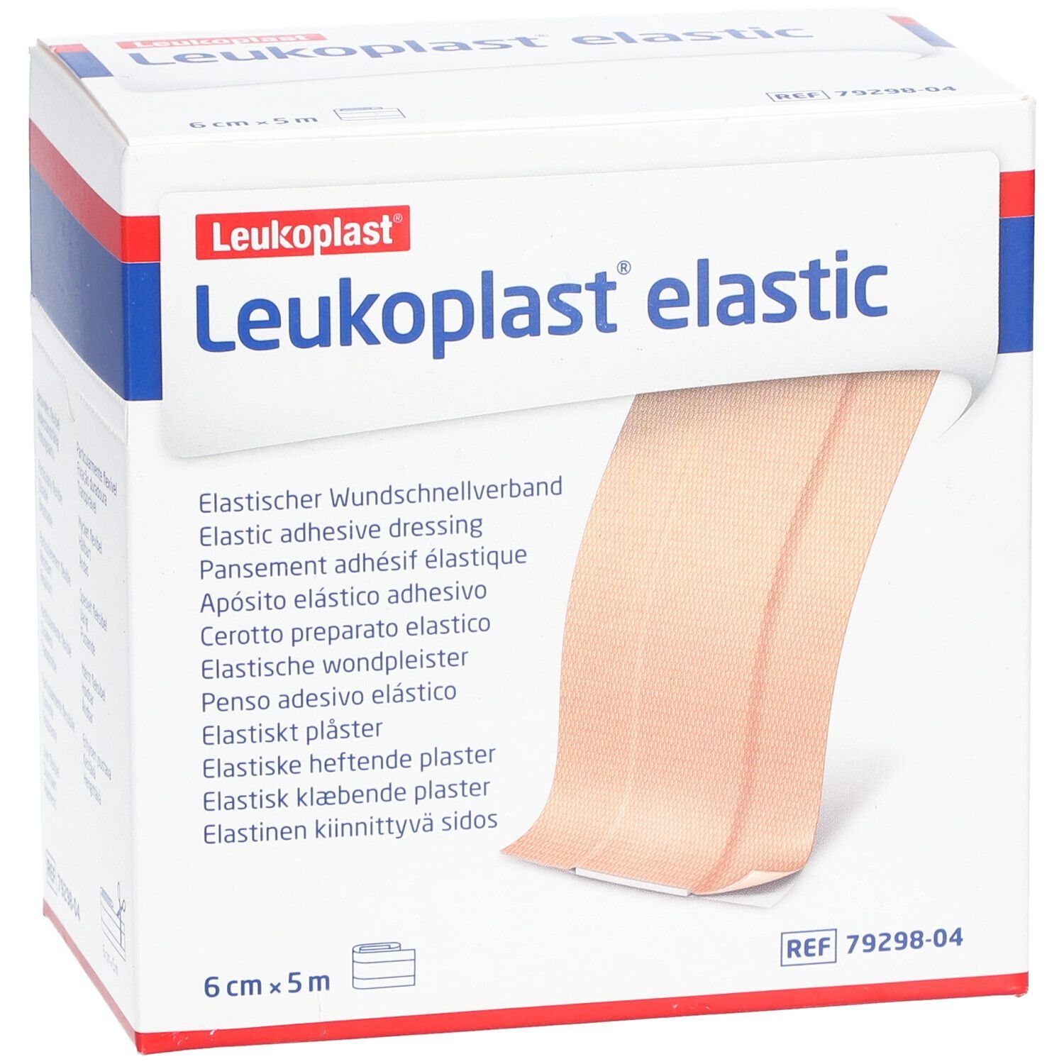 Leukoplast® Elastic Pflaster 6 cm x 5 m Rolle