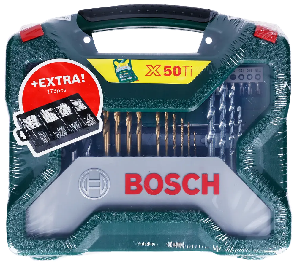 Bosch Bor-/Bitsæt 50 dele med skruer