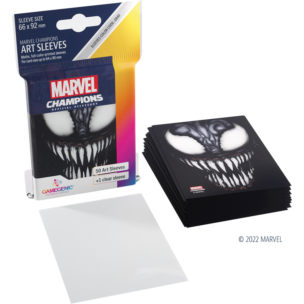 Gamegenic - Marvel Champions Art Sleeves - Venom