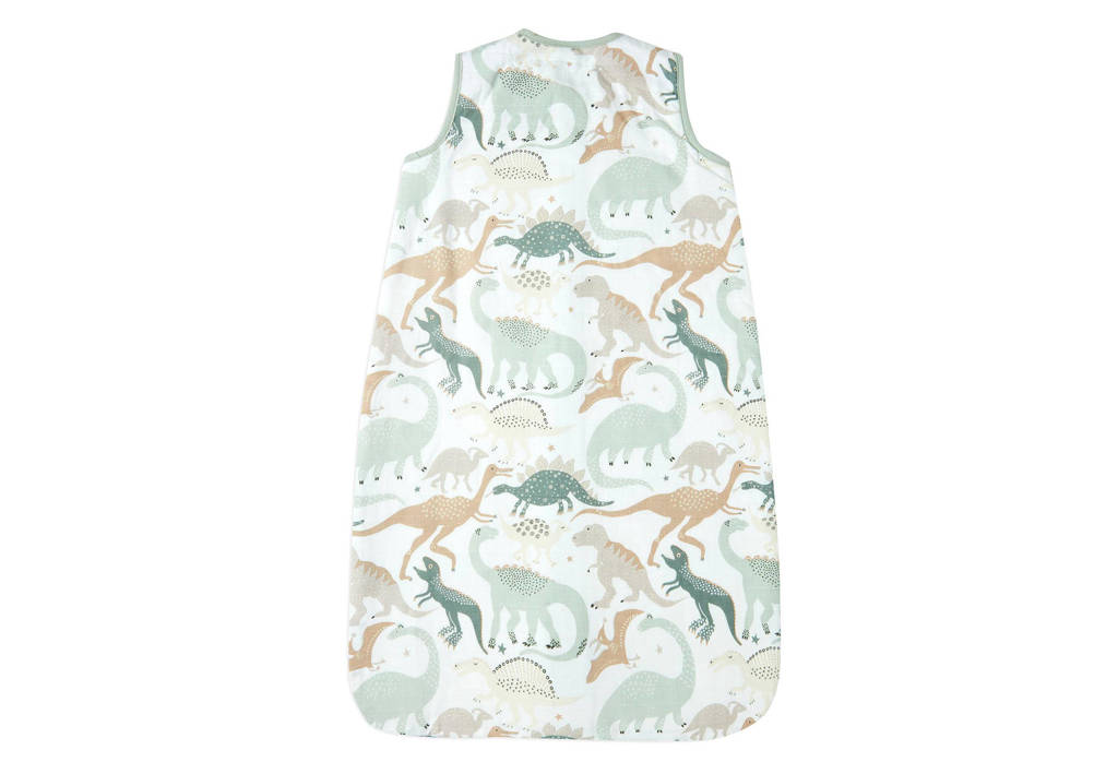 hydrofiele baby zomer slaapzak Dino