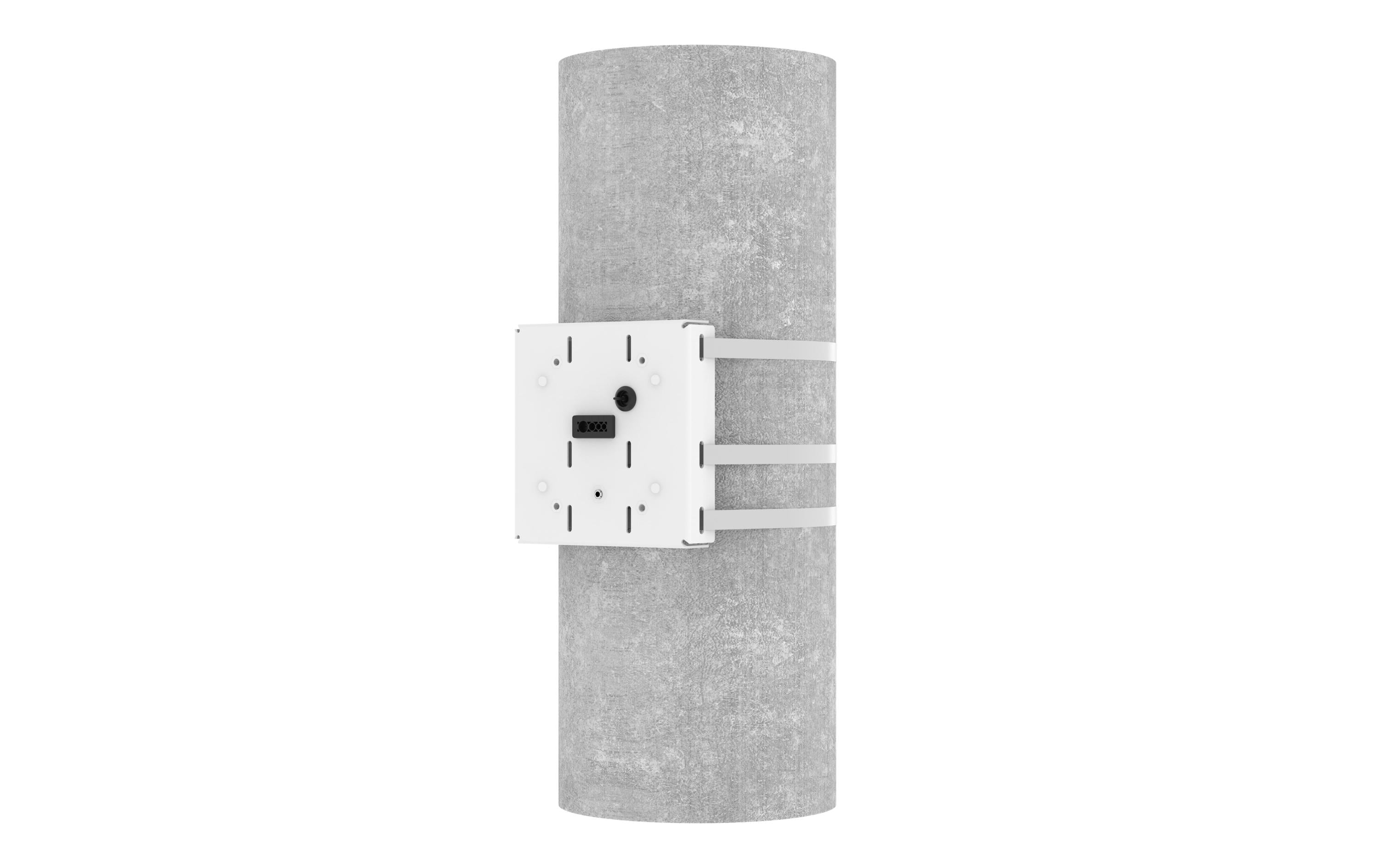 Masthalterung T94N01G 100-410 mm Weiss 1 Stück<br>Masthalterung für Indoor/Outdoor