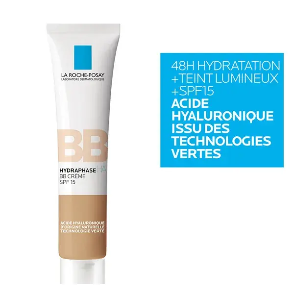 La Roche Posay Hydraphase HA BB Cream FPS 15 Tom Médio 40ml