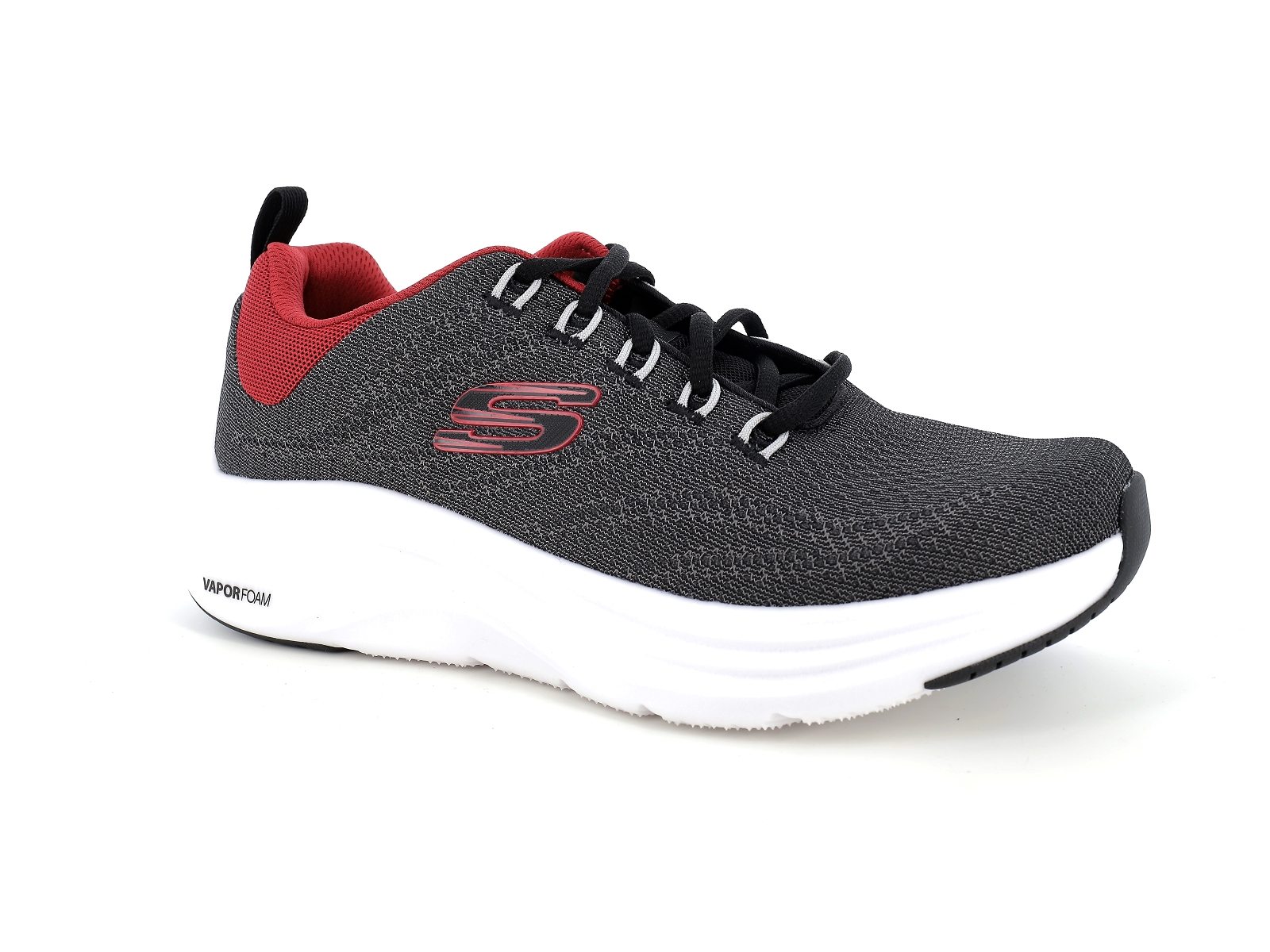 Skechers-VAPOR FOAM VARIEN Matières combinées Noir Rouge