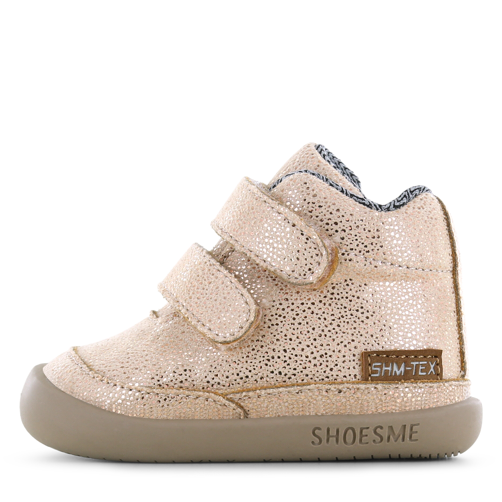 Shoesme Water-Proof rosé bootie Metallic, Microleer | Meisjes schoenen