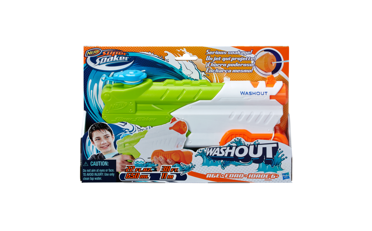 NERF Supersoaker Washout