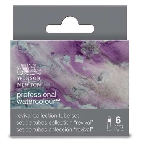 WINSOR & NEWTON™ Professional Watercolour™ Revival Collection Tubenset – 6 x 5 ml