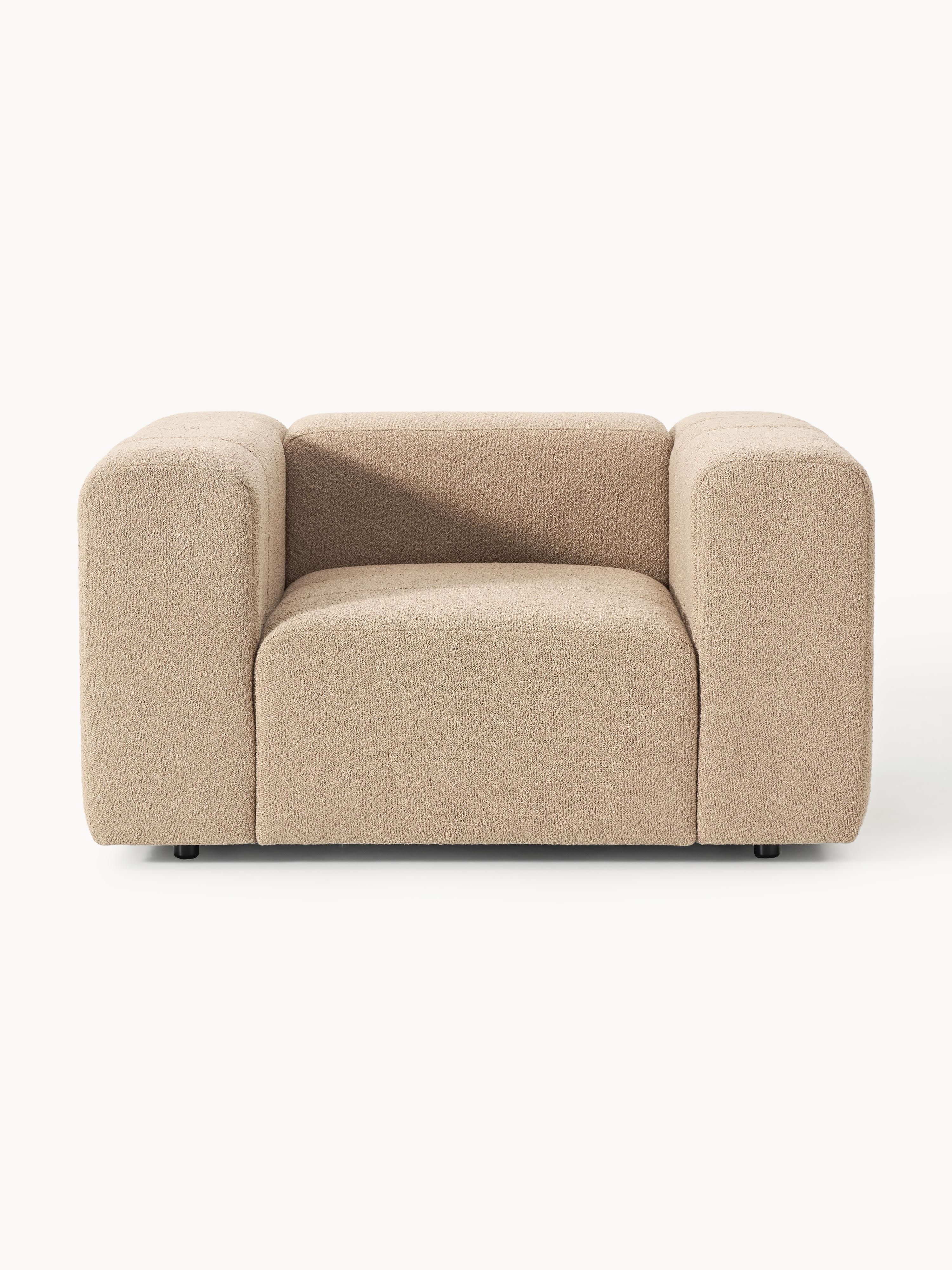 Bouclé loungefauteuil Lena