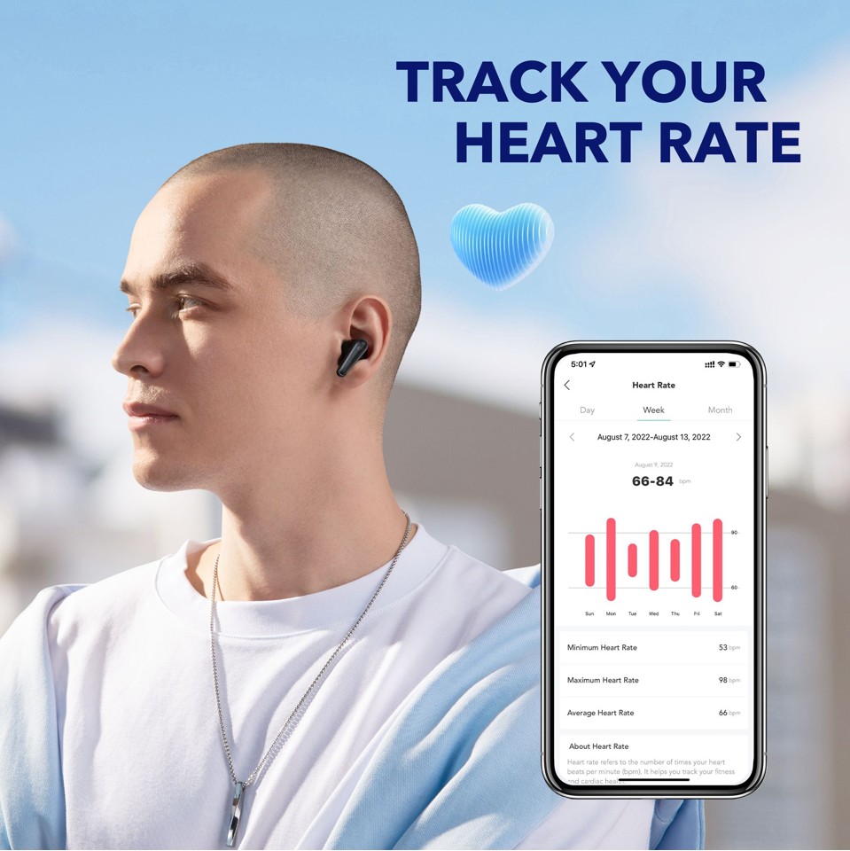 Anker - Høretelefoner - Soundcore Liberty 4 - Midnats Sort