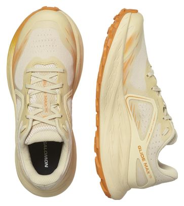 Chaussures de Trail Salomon Glide Max TR Beige / Orange Femme