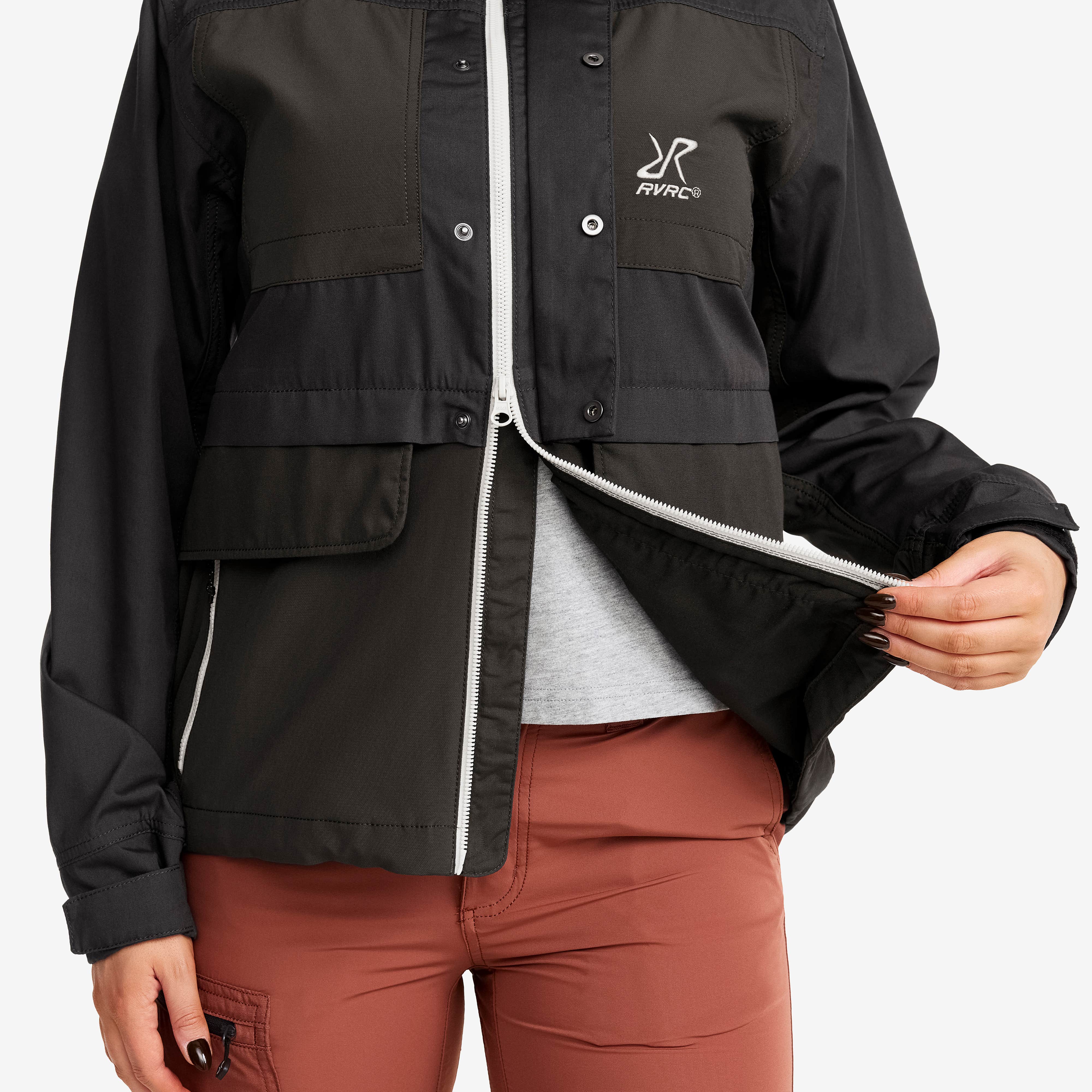 Rambler Lightweight Pro Jacket Dame Anthracite/Oatmeal