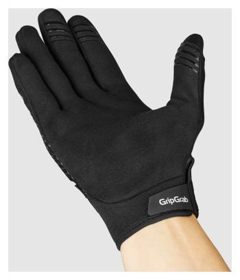 Gants longs d'été GripGrab Descent InsideGrip Noir