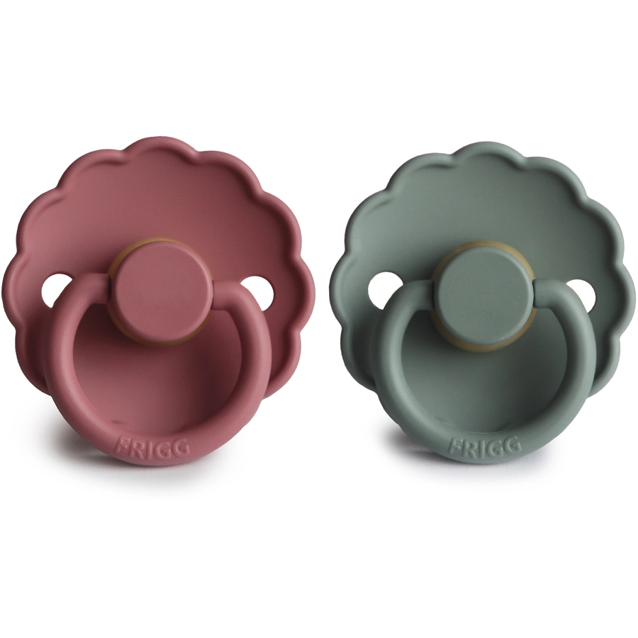 FRIGG Schnuller Daisy Dusty RoseLily pad 0-6 Monate