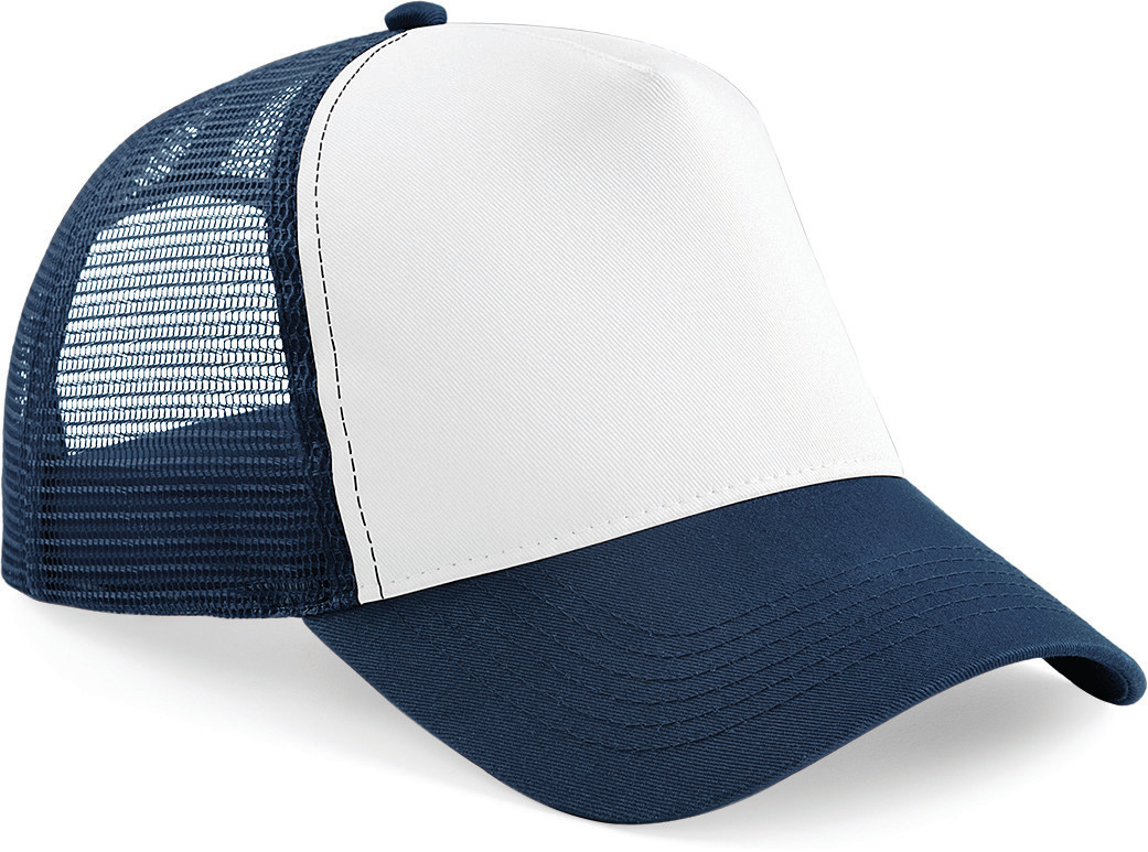 Beechfield B640 - Casquette Trucker Rétro Demi-Maille