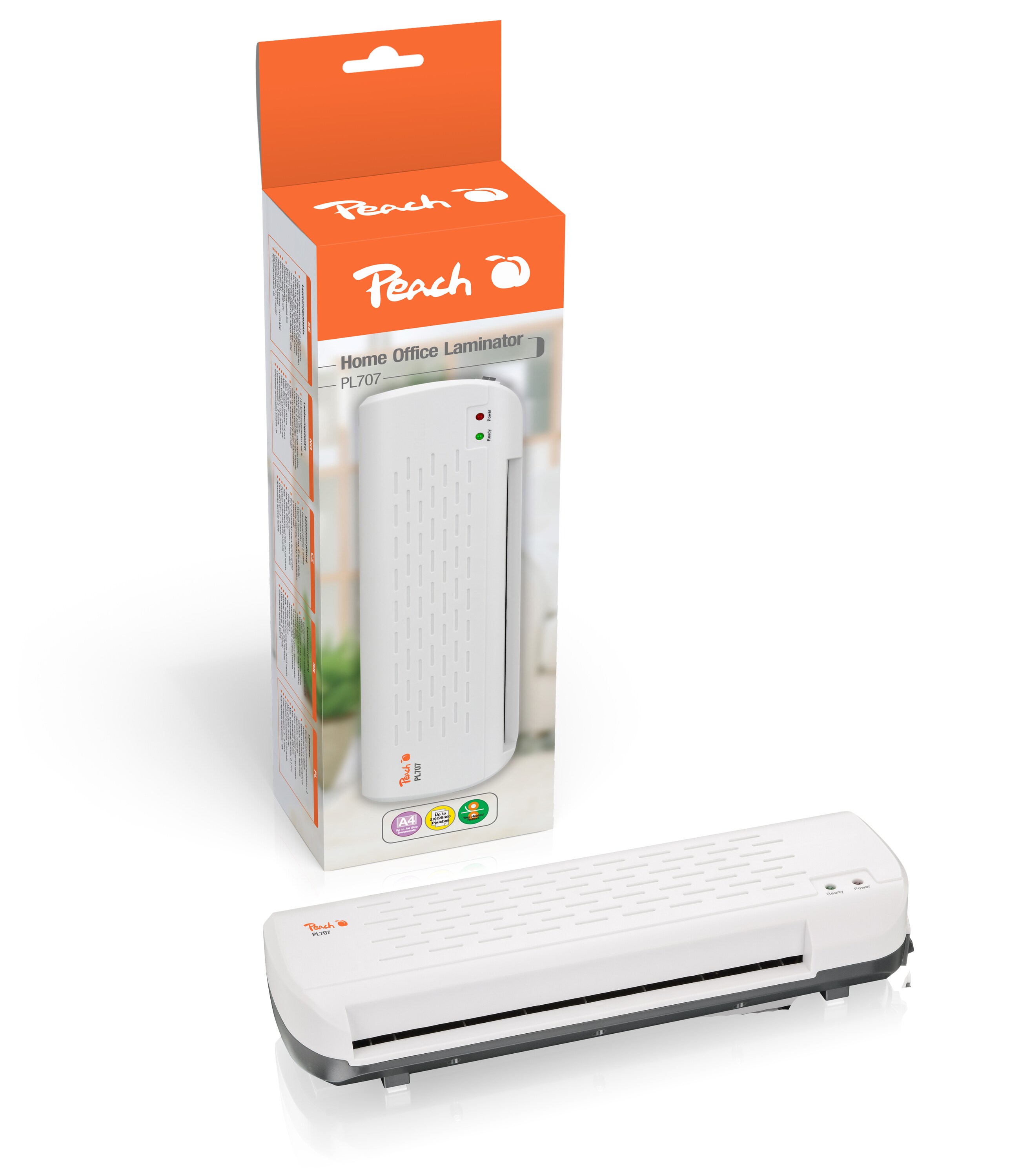Peach Home Office Laminator A4 - PL707