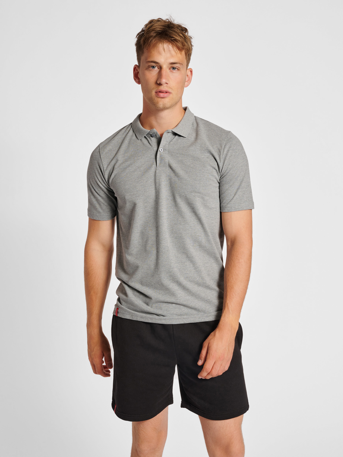 hmlRED CLASSIC POLO
