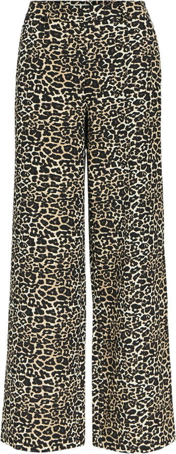 Object OBJALBA LISA WIDE PANT PRINT NOOS Humus/leo