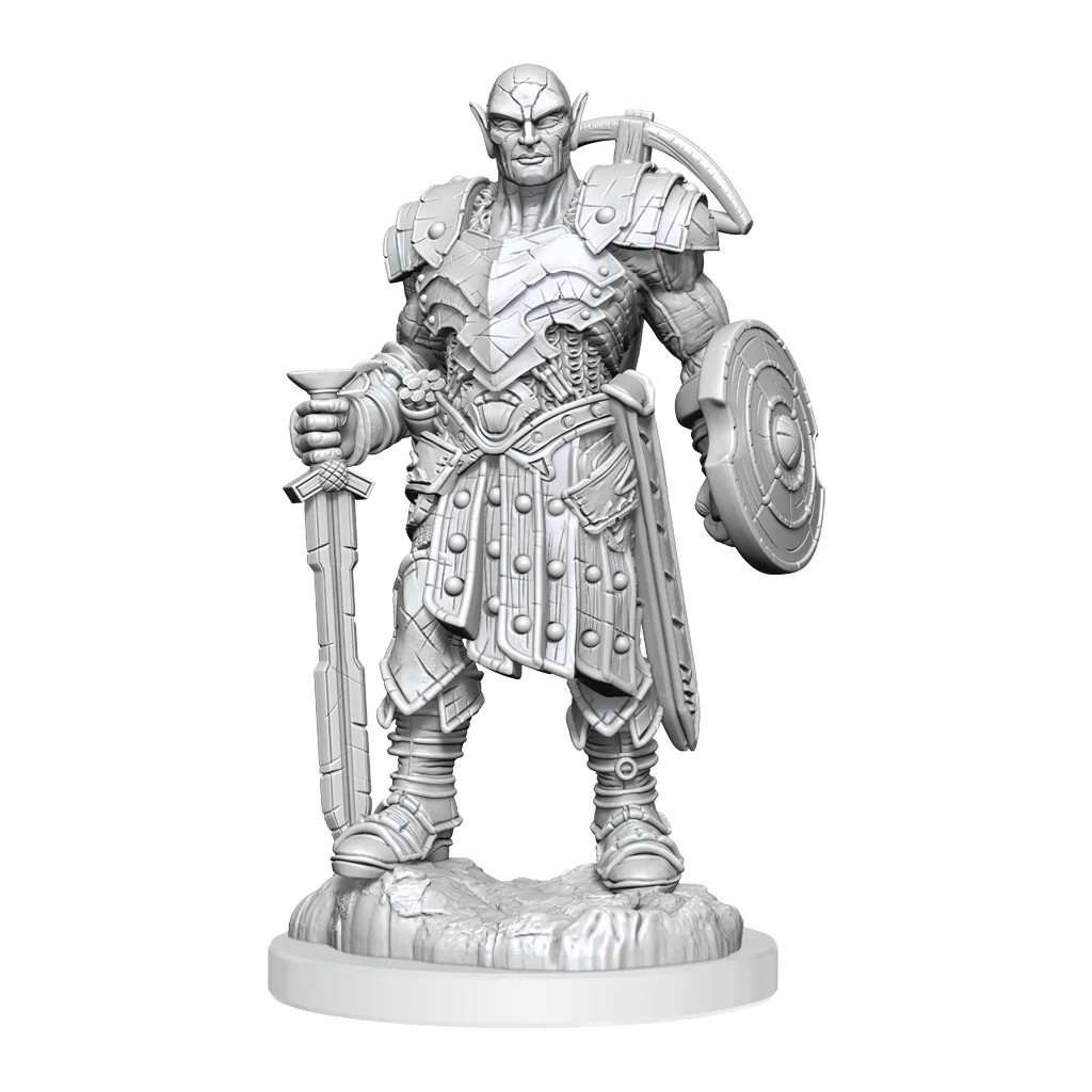 D&D Nolzur's Marvelous Unpainted Miniatures : Earth Genasi Fighter