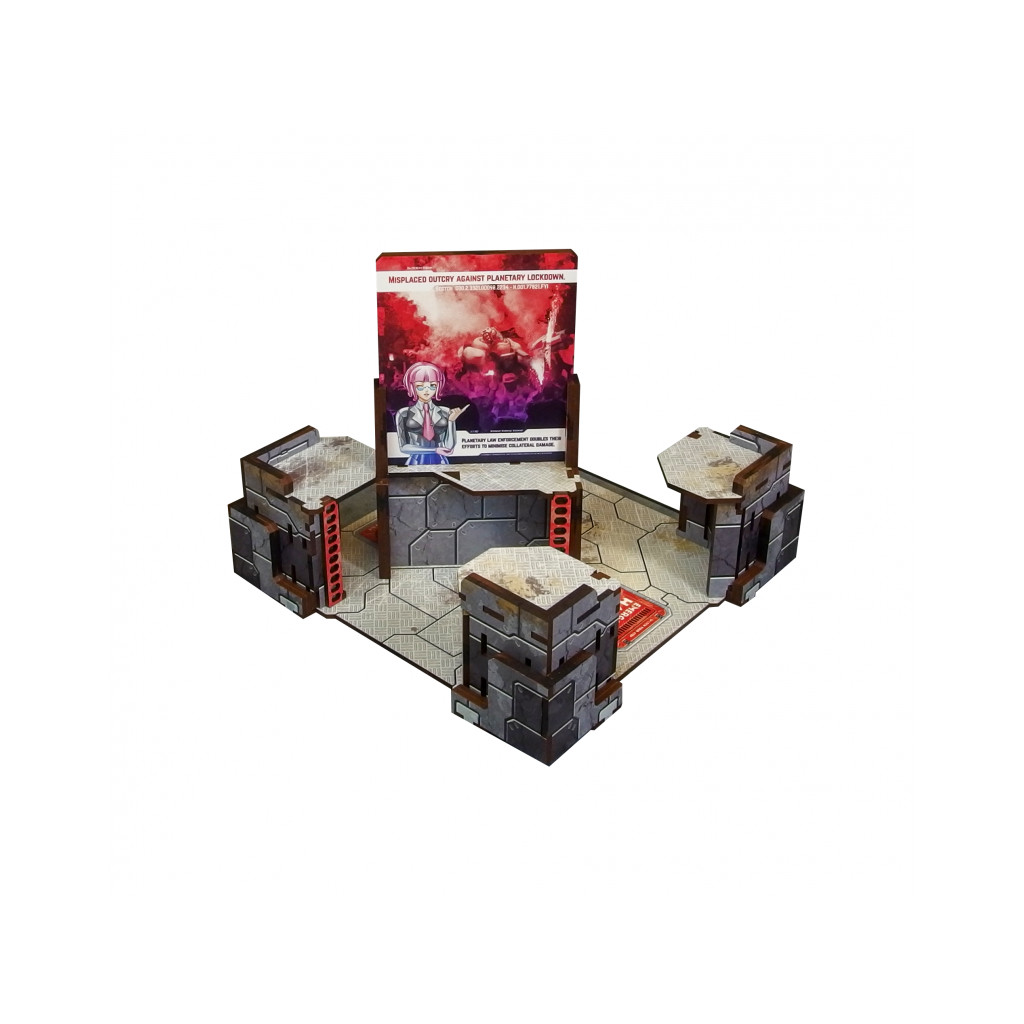 District 5 - Precinct Sigma Objective Room Roof