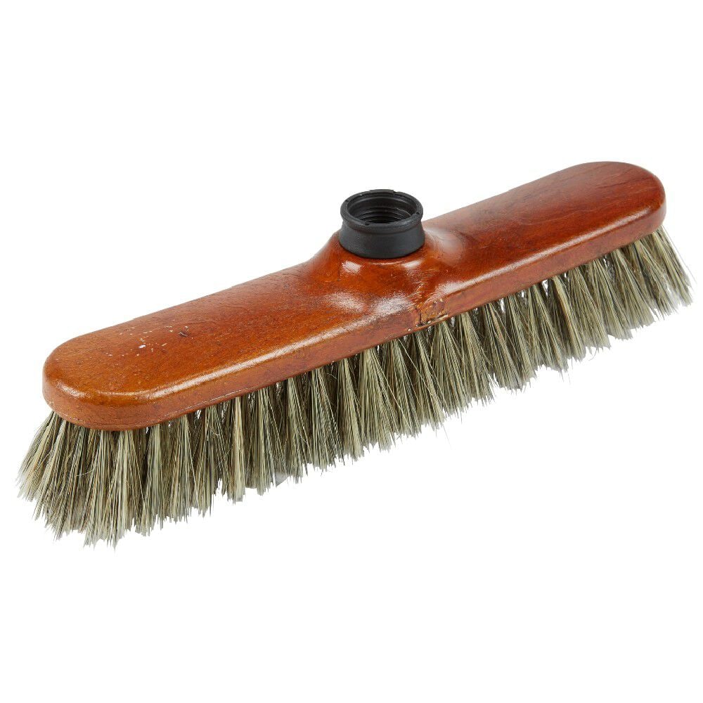 Tête de balai en bois et soie