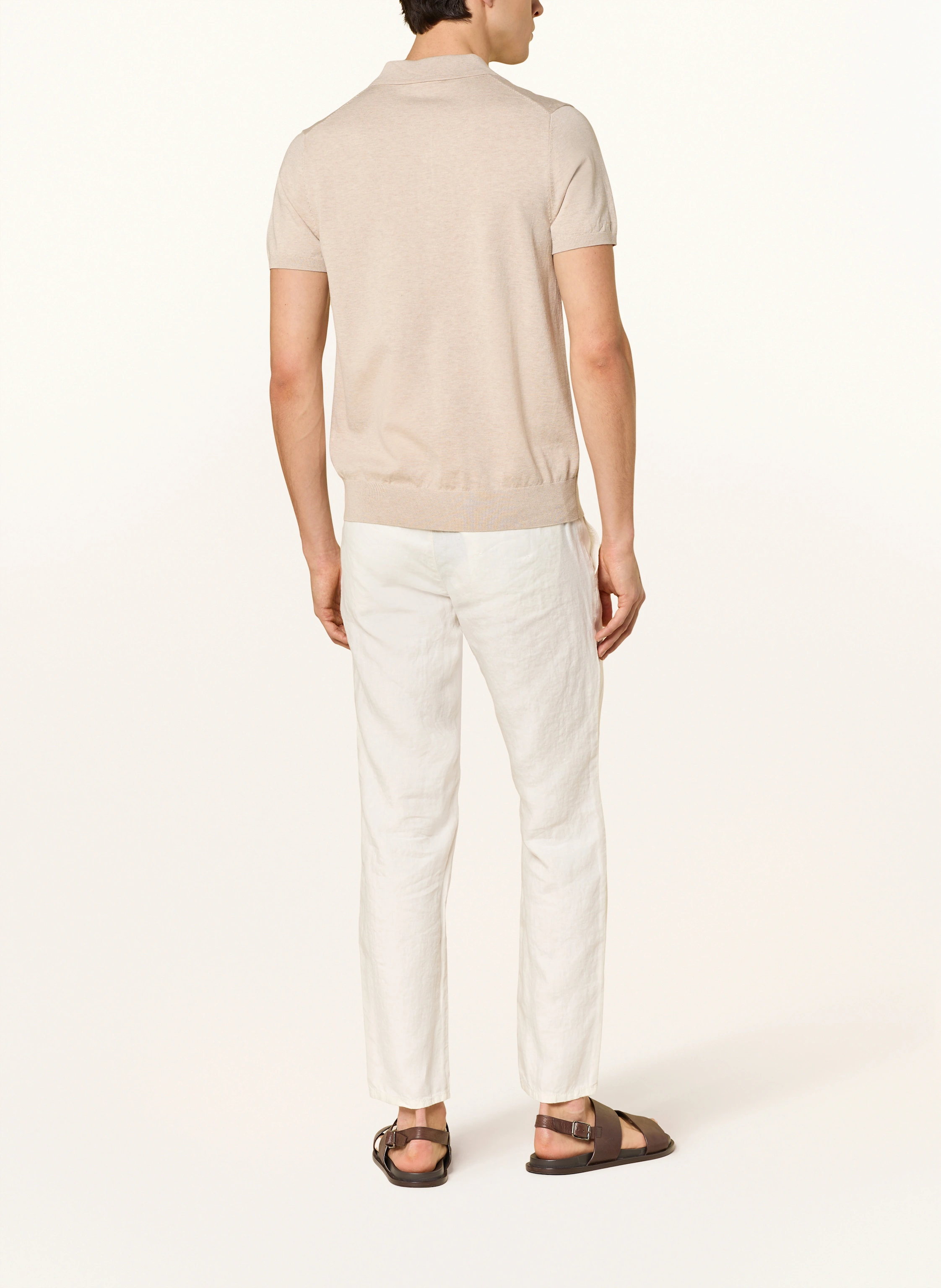 BRAX Leinenhose FABIO JOK im Jogging-Stil Regular Fit