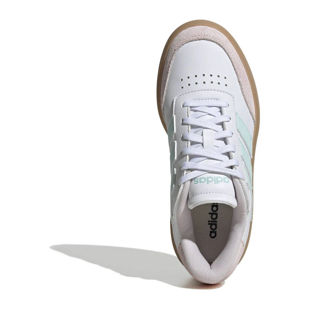 adidas Courtblocksneakers wit/lichroze/gum