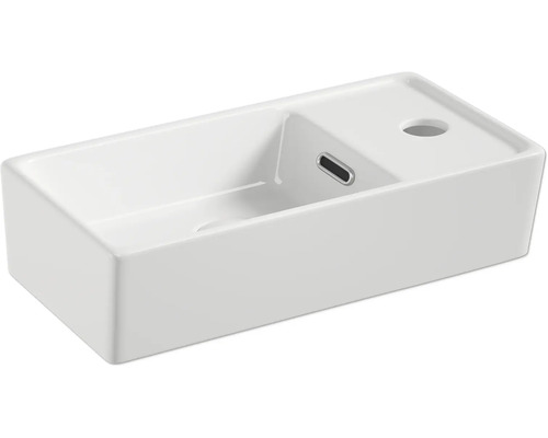 form&style MAKIRA wastafel 39,5 x 21 cm glanzend wit