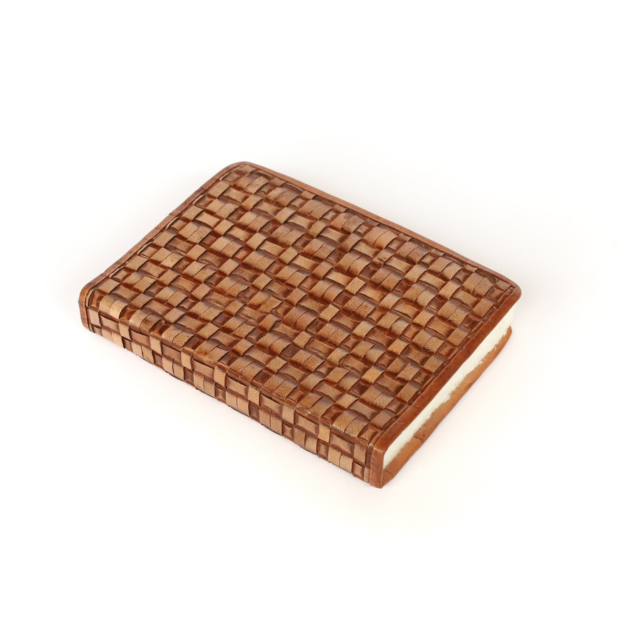 Notizbuch 'Nishay' aus Leder, braun, H 19 cm, B 14 cm, T 3 cm günstig bestellen