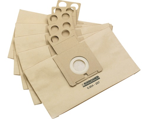 Kärcher papieren filterzakken voor RC 3000 4, 5-pack