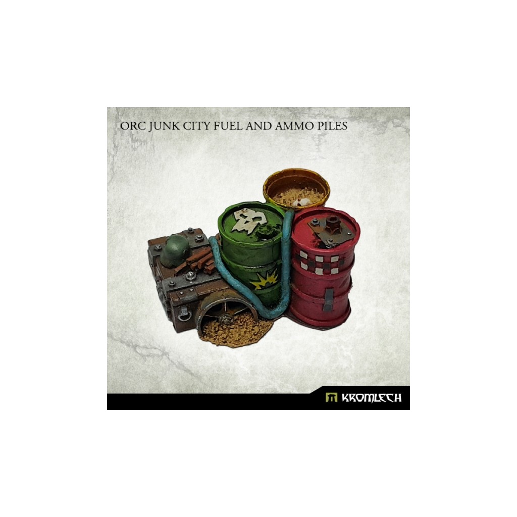 Orc Junk City Fuel and Ammo Piles