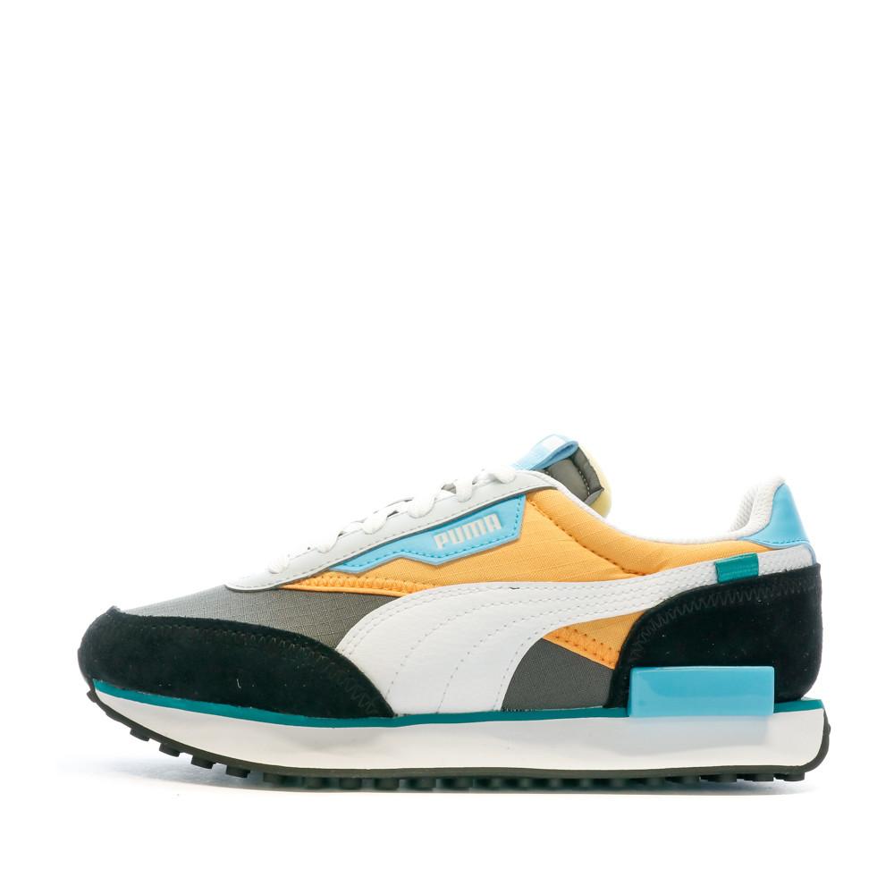 Puma Baskets Noir/OrangeGarçonPuma Future Rider Play On