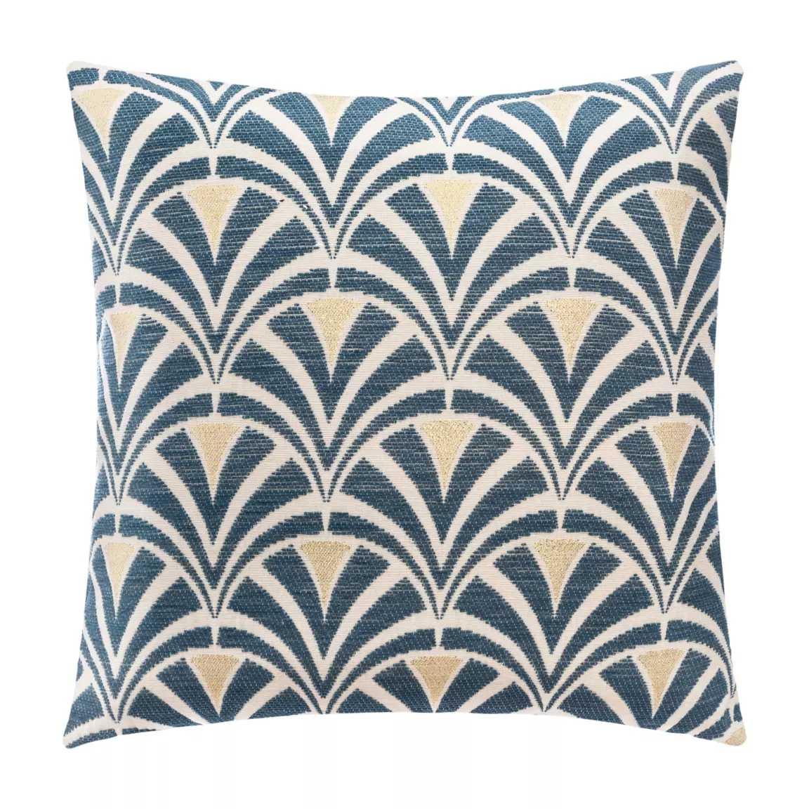 Housse de coussin carrée (40 x 40 cm) Dory Bleue