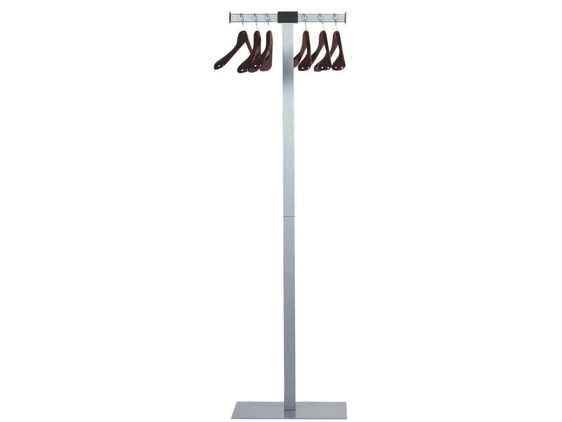 UNiLUX Garderobenständer Spirit 175 cm, Metallgrau Funktionaler Garderobenständer