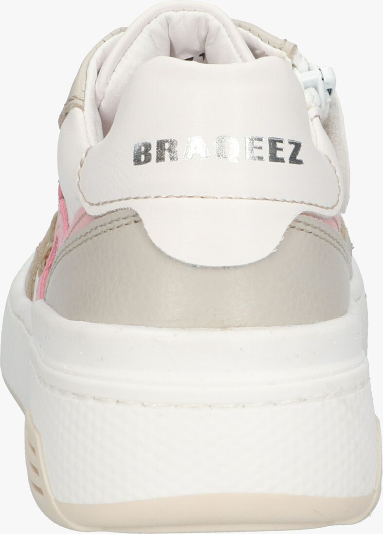 BRAQEEZ roze braqeez lage sneakers rocky rebel