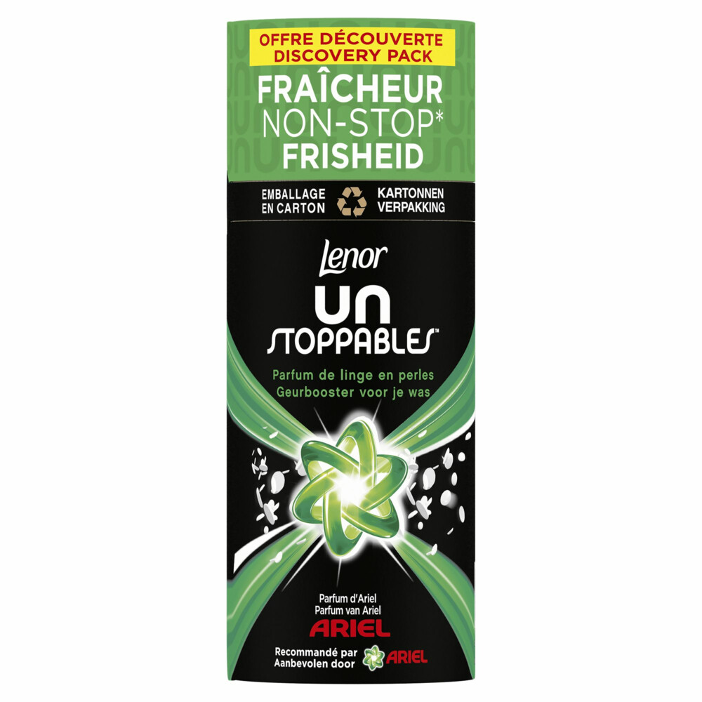 Lenor In-Wash Geurbooster Unstoppable Ariel 11 wasbeurten140 gr