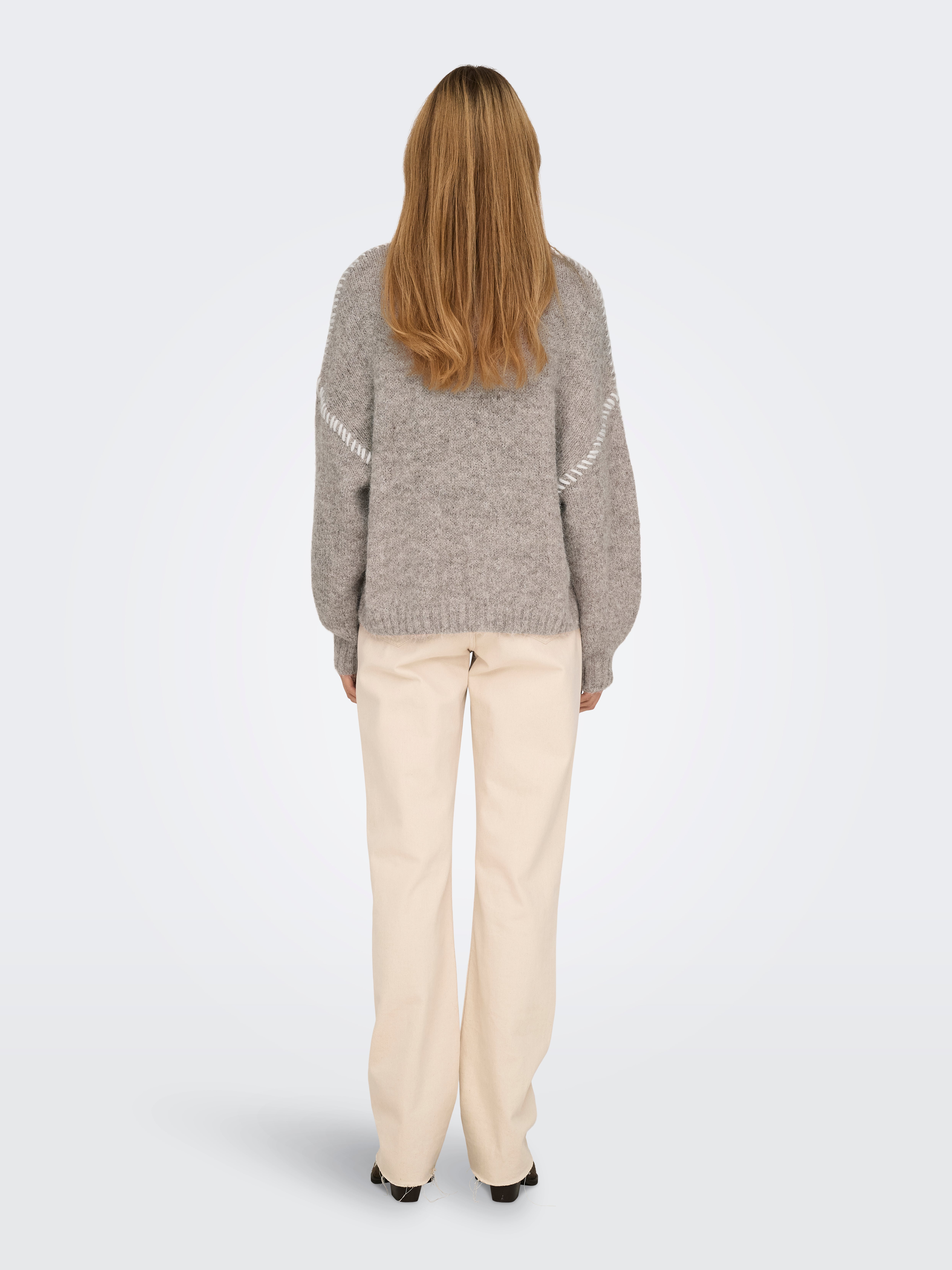 JDYZOEY Strickpullover Chateau Gray