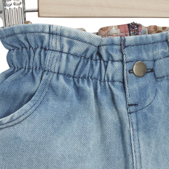 Short en jean Liberty and Sea Life   de               P'tit Bisou Petit Prix