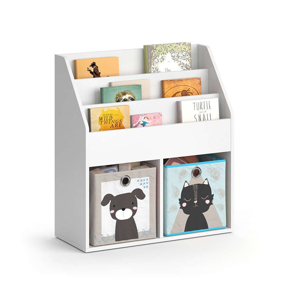 Vicco Kinderregal Bücherregal Aufbewahrungsregal Luigi Spielzeugablage Faltbox