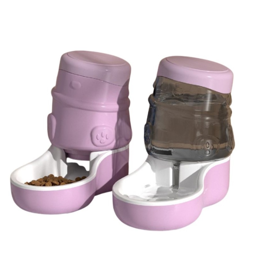 Dispensador de água + Dispensador de ração para animais de estimação