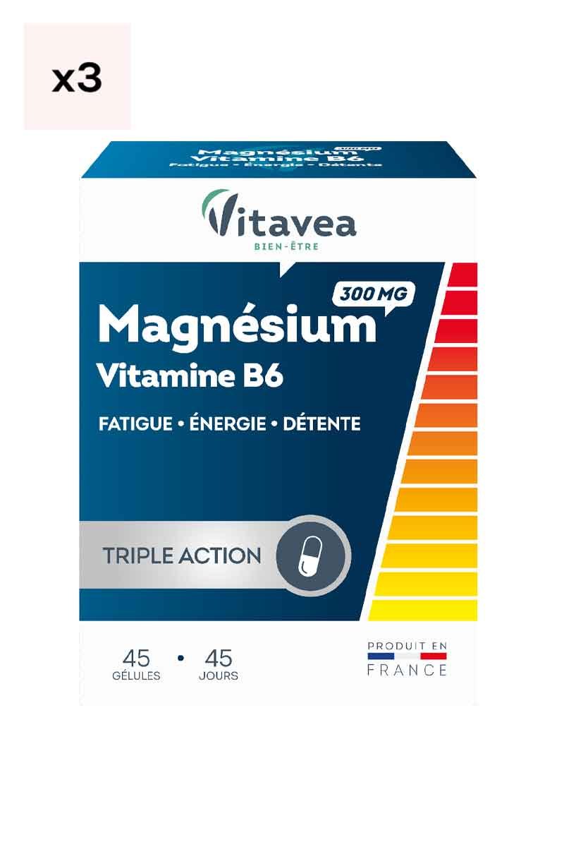 Cure énergie - Magnésium & vitamine B6 - 3 x 45 jours