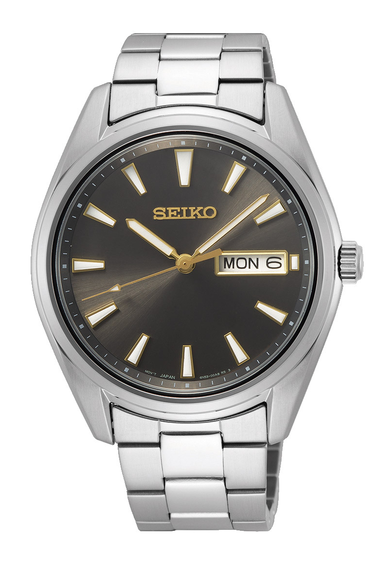 Seiko Armbanduhr Anthrazit SUR343P1