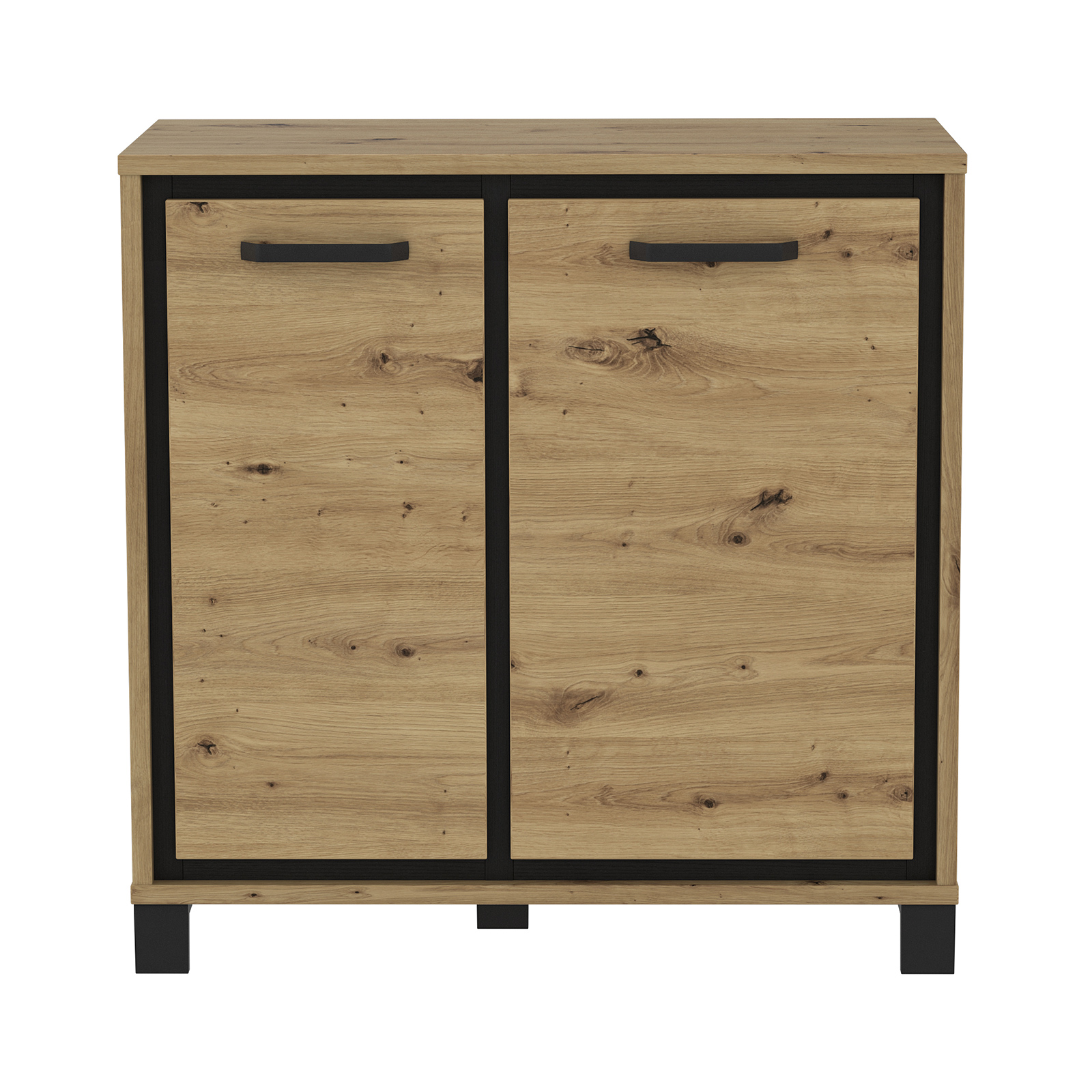 Kommode - Artisan Eiche - 2 Türen - 91 cm